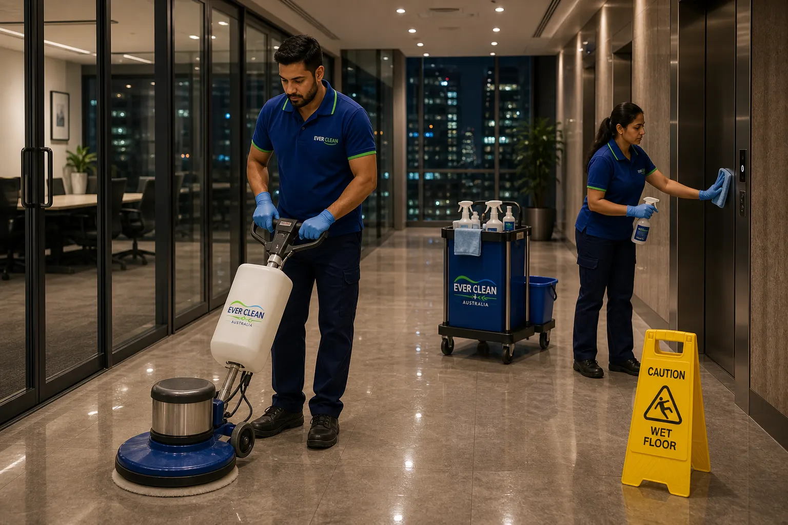 janitorial services in Wetherill Park